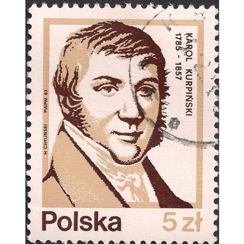 POLAND, Karol Kurpinski, brown 1983, 5 Zl