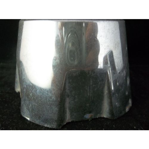 1978-1988 Oldsmobile Cutlass Chrome Metal Wheel Center Caps Lot Of 2 OEM 416393