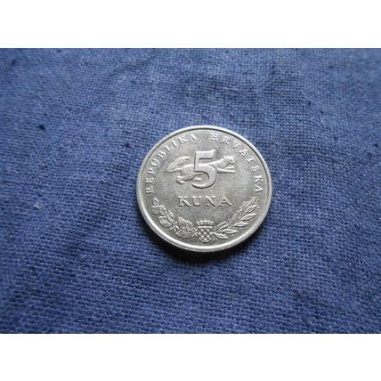 2009 CROATIA 5 KUNA COIN.