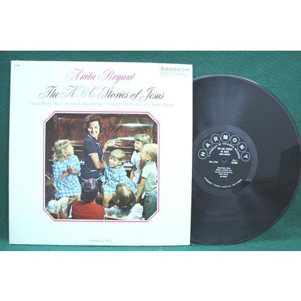Anita Bryant - The ABC Stories of Jesus - Children’s LP - HL 9557 - EX