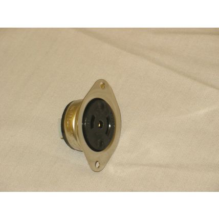 Hubbell 7487 15Amp Midget twist-lock panel socket 3 pin 125/250V 15A USA style