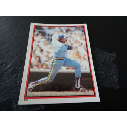 1983 Topps Stickers # 115 Al Cowens Very Good-Excellent (4) Seattle Mariners