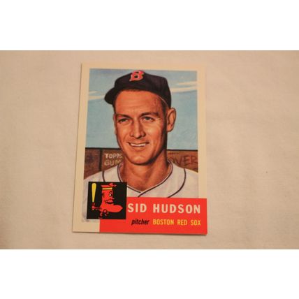 Sidney Sid Hudson 1991 Topps 1953 Archives NO. 251