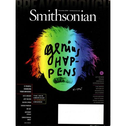 Smithsonian Magazine December 2016 Genius Happens