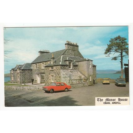 The Manor House Oban Postcard Argyllshire 1715