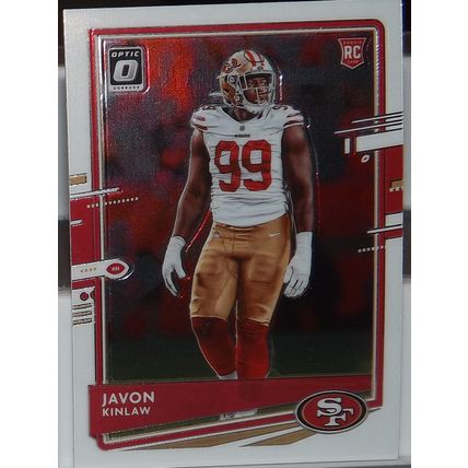 2020 Donruss Optic JAVON KINLAW (San Francisco 49ers) Rookie Card #115