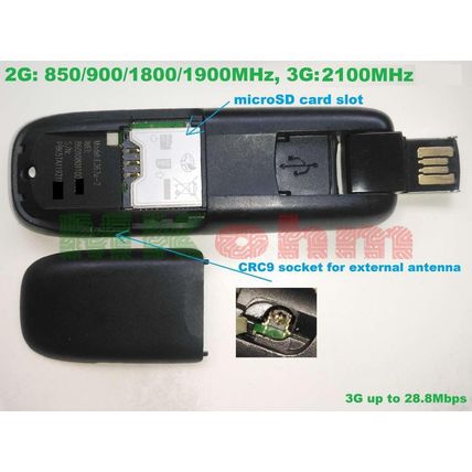 UNLOCKED Huawei USB 2G 3G cheap Mobile Broadband SIM Dongle Internet Voice+WiFi