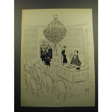 1960 Cartoon by Robert Day - Executer of Will