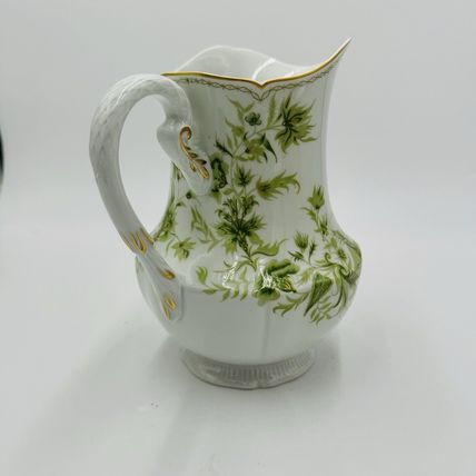 Haviland Limoges France Carette 40 Oz Pitcher Porcelain Vintage