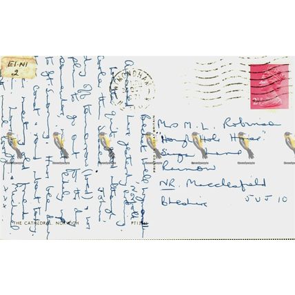 Cathedral, Norwich, Norfolk, PT 13-41 Postcard, 1971