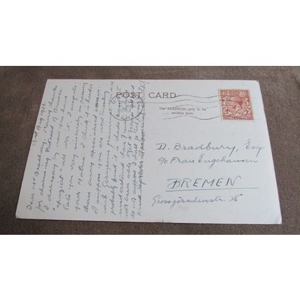 1933 fr real photo Postcard - Palm Bay Gardens, Margate - Kent