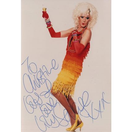 Lily Savage Paul O'Grady LGBT Stunning Hand Signed Photo