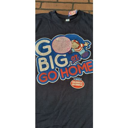 DUBBLE BUBBLE - 2019 Go Big Or Go Home T-shirt ~Licensed / Never Worn~ M L XL