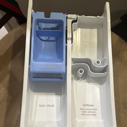 LG Washer Dispenser Panel Drawer Assembly, AGL30005685 AGL77334609