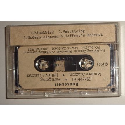 ROOSEVELT - Rare Demo Cassette - 1991 - Ballard Lesemann - Hard rock - 4 tracks