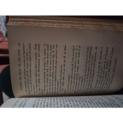 Vintage within a inch of his life gaboriau hardcover