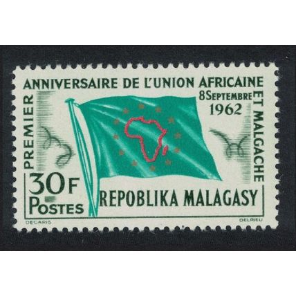 Malagasy Rep. Union of African and Malagasy States 1962 MNH SG#47
