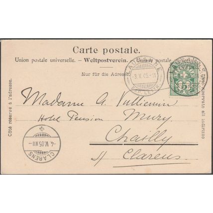 Le Grand Pont, Lausanne, 1905 - Burgy CPA