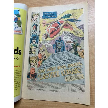 DC COMICS JUSTICE LEAGUE OF AMERICA #121 AUG 1975 (FN) COMIC (LL)