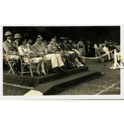 Military Review In The Old Empire, RP Photo/Postcard
