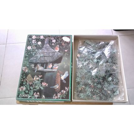 THE BIRD TABLE by Pollyanna Pickering Jigsaw Puzzle (1000 Piece) Otter House