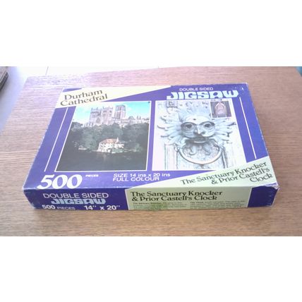 DURHAM CATHEDRAL Double-Sided Jigsaw Puzzle (500 Piece) Creative Cards