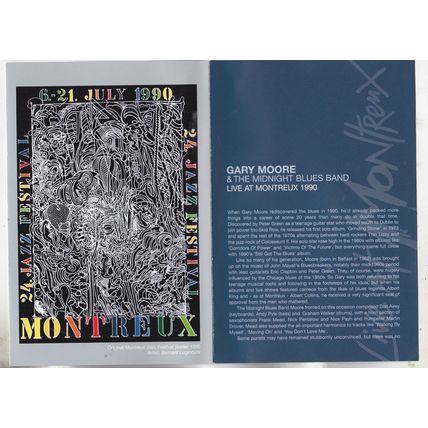 Gary Moore & The Midnight Blues Band : Live At Montreux 1990. DVD
