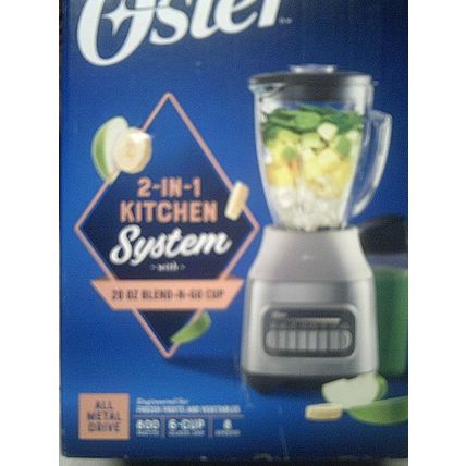 Oster 2 in 1 Kitchen System 800 Watt 8 speed Blender NEW