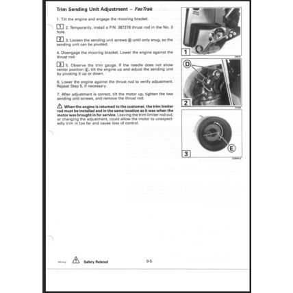 Johnson Evinrude 50 70 3 Cylinder Service Manual 1997 520208 PDF