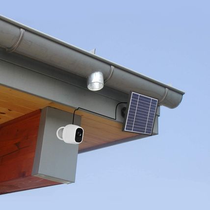 Itodos Solar Panel Works for Arlo Pro and Arlo Pro 2, 11.8Ft Outdoor Power Charg