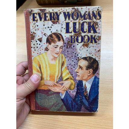 1920s/1930s "EVERY WOMAN'S LUCK BOOK" 1ST EDITION ILLUSTRATED HARDBACK BOOK (P3)