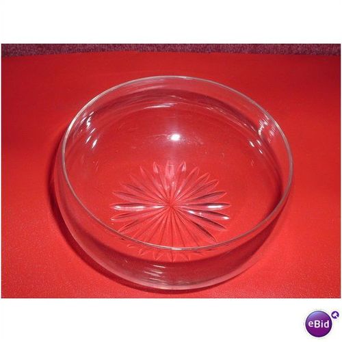 GLASS BOWL VICTORIAN FINGER BOWL (28/12)