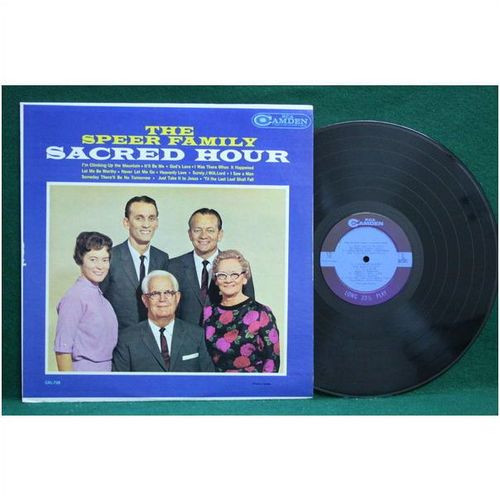 The Speer Family - Sacred Hour - CAL 728 - EX-