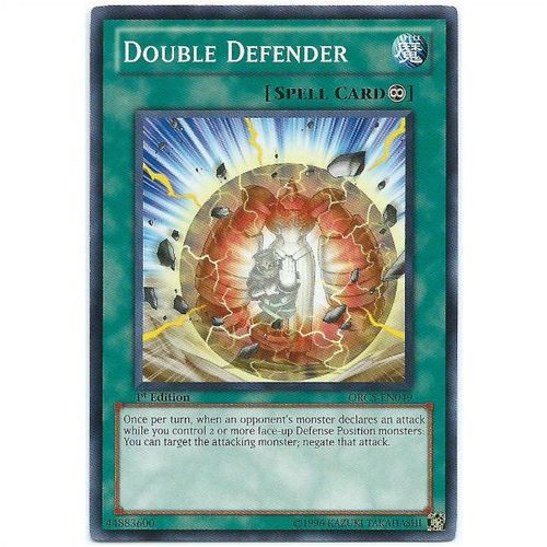 YuGiOh Order of Chaos - ORCS-EN049 - Double Defender - 1st Edition