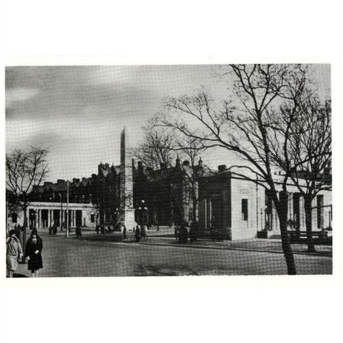 Postcard Great War Memorial Lord Street SOUTHPORT c1938