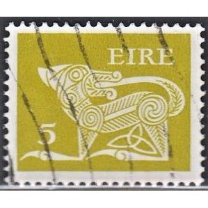 Ireland, 1975 5p Dog Brooch perf 15, SG 344 (Scott 348), used