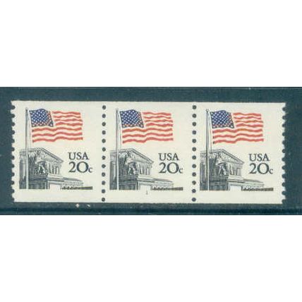 1895 20c U.S. Flag Fine MNH SG PNC 1/3 P0007