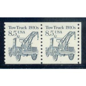 2129 8.5c Tow Truck Very Fine MNH Dry Gum CNP Right 1 W0353