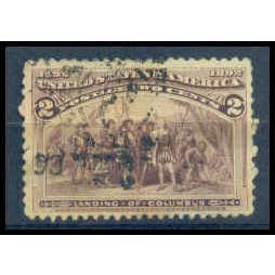 Used 231 2c Landing of Columbus Fine M11499