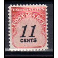 J102 11c Postage Due Just Clears MNH KA0941