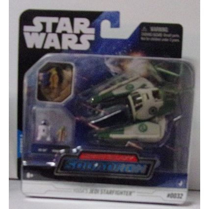 STAR WARS ' MICRO GALAXY ' SQUADRON YODA'S JEDI STARFIGHTER