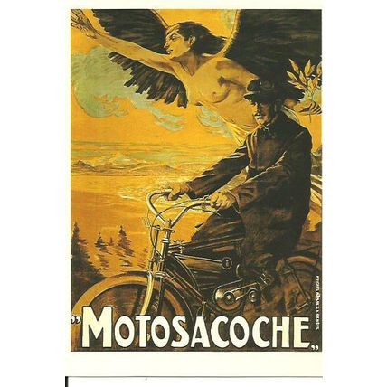 Advertising MOTOSACOCHE Postcard (Photoglob 1844)
