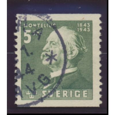 Sweden Stamp Scott #345, Used