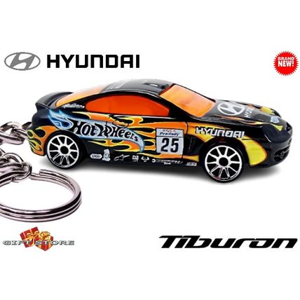 RARE KEYCHAIN BLACK HYUNDAI TUSCANI/TIBURON CUSTOM Ltd Ed.