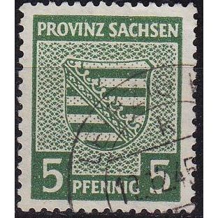 GERMANY Alliiert SBZ [Provinz Sachsen] MiNr 0075 X a ( O/used )