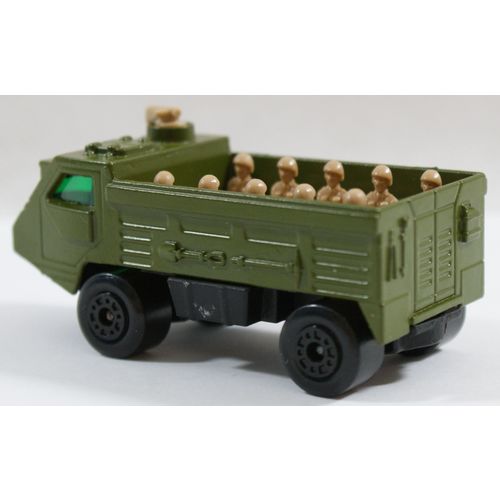 Matchbox Superfast # 54 Personnel carrier (A) Military loose 1976 Lesney