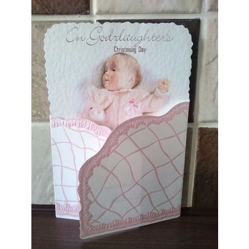 Christening Cards - On Goddaughter's Christening Day - 05