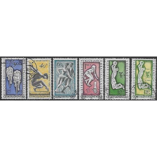 Mi 1315/20: Sports Events of 1962.