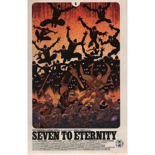 VARIANT - SEVEN TO ETERNITY NO. 8 (2017) COVER B