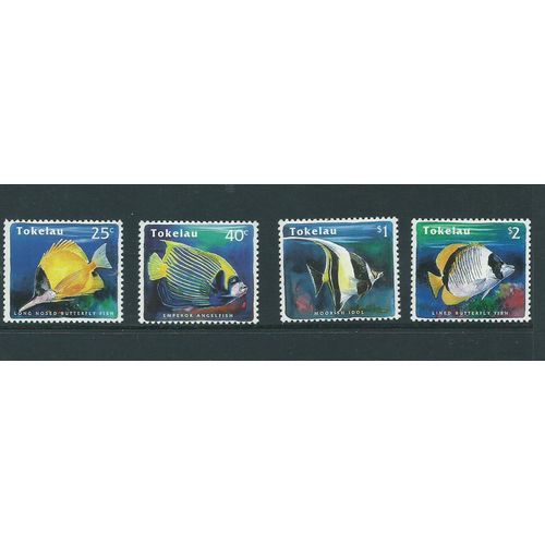 new zealand tokelau islands sg224 marine fish mnh sg 224